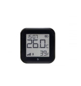 Termostat Shelly H&T Gen3 Matte Black, ecran E-ink, WiFi, control aplicatie