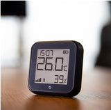 Termostat Shelly H&T Gen3 Matte Black, ecran E-ink, WiFi, control aplicatie
