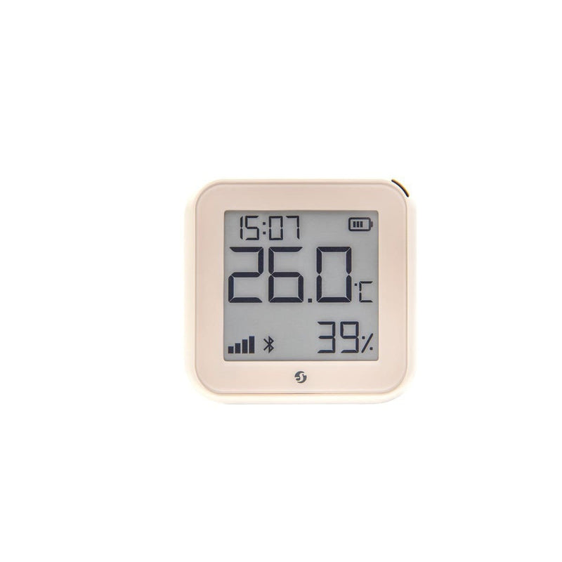 Termostat Shelly H&T Gen3 Matte White, ecran E-ink, WiFi, control aplicatie