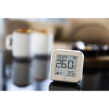 Termostat Shelly H&T Gen3 Matte White, ecran E-ink, WiFi, control aplicatie