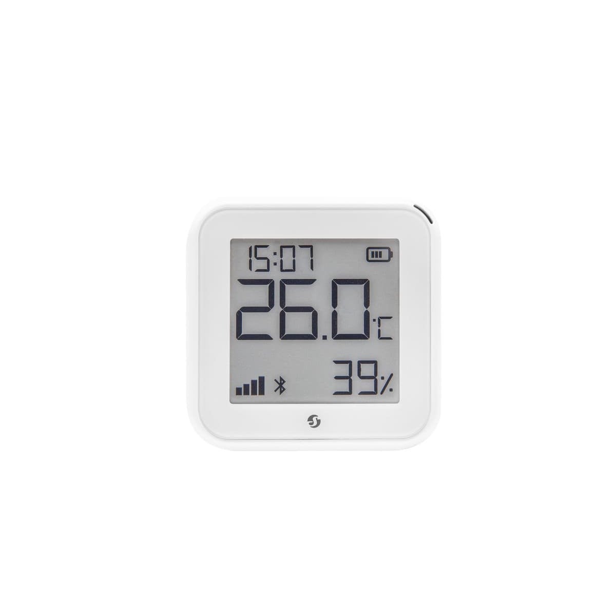 Termostat Shelly H&T Gen3 Matte White, ecran E-ink, WiFi, control aplicatie