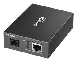 TP-Link MC211CS-2 – Media Converter Gigabit Single-Mode, Port RJ45 1000 Mbps, Port SC Single-Mode, 2 km
