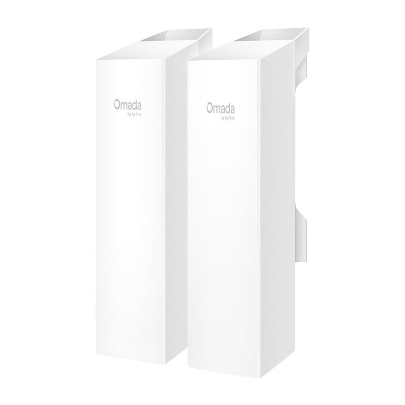 TP-Link Omada EAP100-Bridge KIT – Kit Bridge Wireless Exterior 2.4 GHz, 300 Mbps, Transmisie până la 500m, IP65, Configurare Automată Plug-and-Play