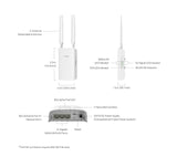 TP-Link Omada ER603WP-4G-Outdoor – Router VPN 4G LTE de Exterior, Porturi Gigabit, IP65 Rezistent la Intemperii, Gestiune Centralizată Omada SDN