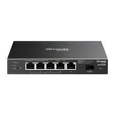 TP-Link Omada SG2206MP – Switch Smart Managed cu 6 Porturi Gigabit (4 PoE+), 1 Slot SFP, 63W, Tehnologie Perpetual PoE