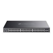 TP-Link Omada SG3452XP – Switch Managed L2+ cu 48 Porturi Gigabit PoE+ și 4 Sloturi 10G SFP+, 500W PoE