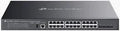 TP-Link Omada SG5428XMPP – Switch Managed Lite L3 cu 24 Porturi Gigabit PoE+/PoE++, 4 Sloturi 10G SFP+, Stivuibil (Stacking), Buget PoE 500W