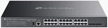 TP-Link Omada SG5428XMPP – Switch Managed Lite L3 cu 24 Porturi Gigabit PoE+/PoE++, 4 Sloturi 10G SFP+, Stivuibil (Stacking), Buget PoE 500W